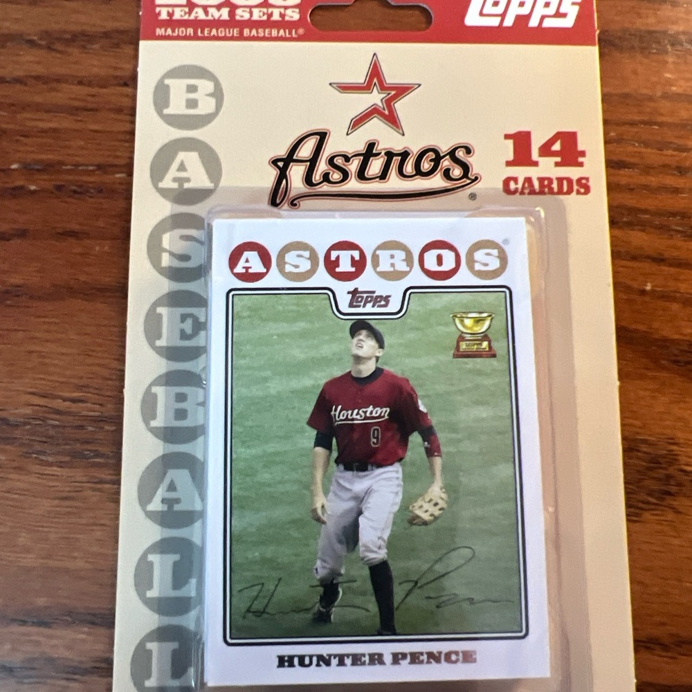 New 2008 Team Sets MLB - Astros